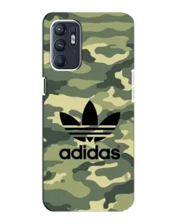 Чехол для ZTE Blade A31 Plus с картинкой «Милитари стиль Adidas»