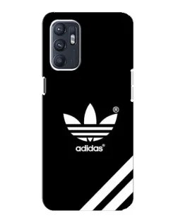 Чехол для ZTE Blade A31 Plus с картинкой «Adidas с диагональными полосами»
