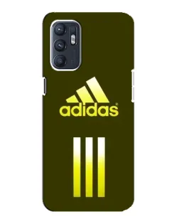 Чехол для ZTE Blade A31 Plus с картинкой «Оливковый градиент Adidas»