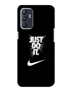 Чохол для ZTE Blade A31 Plus з картинкою «Текстовий принт Nike»