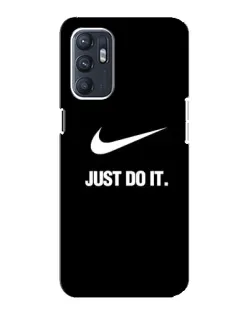 Чохол для ZTE Blade A31 Plus з картинкою «Класичний принт Nike»