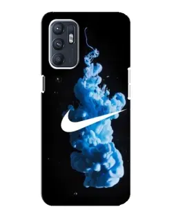 Чохол для ZTE Blade A31 Plus з картинкою «Nike та синій дим»