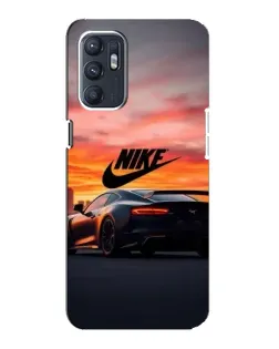 Чохол для ZTE Blade A31 Plus з картинкою «Nike та суперкар»