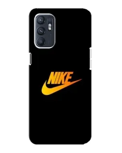Чохол для ZTE Blade A31 Plus з картинкою «Золотий логотип Nike»