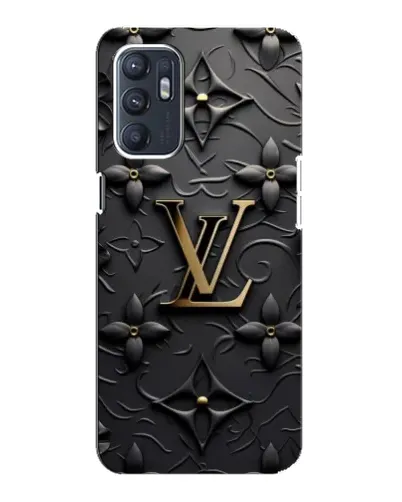 Чохол для ZTE Blade A31 Plus з картинкою «Шкіряна текстура LV»