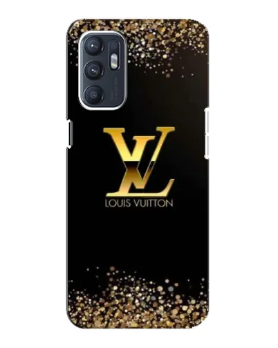 Чохол для ZTE Blade A31 Plus з картинкою «LV — золоті іскри»