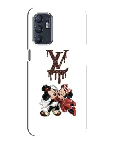 Чохол для ZTE Blade A31 Plus з картинкою «LV та Міккі Маус»