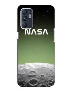 Чехол для ZTE Blade A31 Plus с картинкой «NASA — лунный градиент»