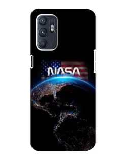 Чехол для ZTE Blade A31 Plus с картинкой «Земля из космоса NASA»