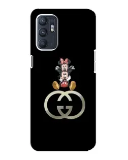 Чохол для ZTE Blade A31 Plus з картинкою «Мінні Маус на лого»