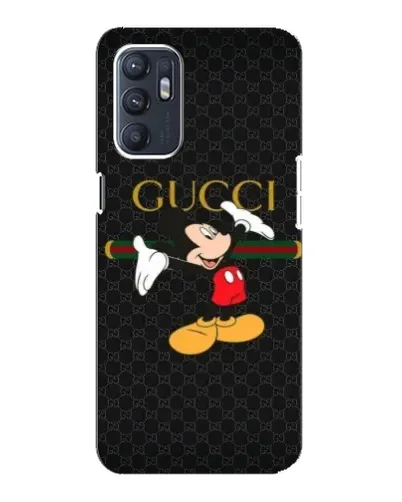 Чохол для ZTE Blade A31 Plus з картинкою «Міккі Маус Gucci»