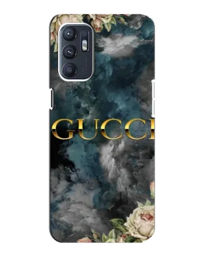 Чохол для ZTE Blade A31 Plus з картинкою «Абстрактні квіти Gucci»