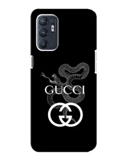 Чохол для ZTE Blade A31 Plus з картинкою «Gucci — срібна змія»