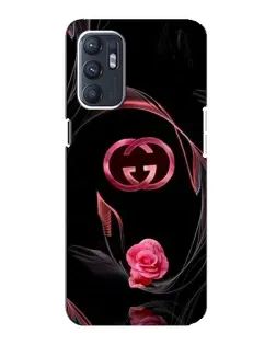 Чохол для ZTE Blade A31 Plus з картинкою «Gucci — неонова троянда»