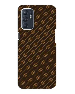 Чохол для ZTE Blade A31 Plus з картинкою «Gucci — золоті діагоналі»