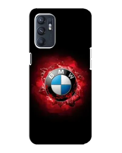 Чохол для ZTE Blade A31 Plus з картинкою «Логотип BMW — спалах»