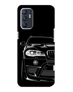 Чохол для ZTE Blade A31 Plus з картинкою «Темний силует BMW»