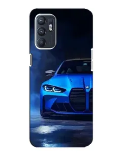 Чохол для ZTE Blade A31 Plus з картинкою «Блакитна BMW M4»