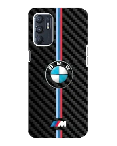 Чохол для ZTE Blade A31 Plus з картинкою «Емблема BMW та карбон»