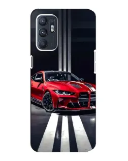 Чохол для ZTE Blade A31 Plus з картинкою «Червона BMW на дорозі»
