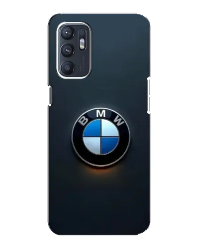 Чохол для ZTE Blade A31 Plus з картинкою «Логотип BMW — мінімалізм»
