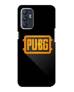 Чехол для ZTE Blade A31 Plus с картинкой «PUBG — рамка лого»