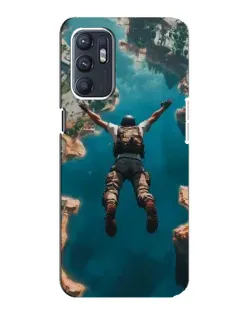 Чехол для ZTE Blade A31 Plus с картинкой «PUBG — свободное падение»