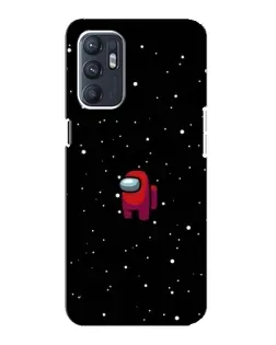 Чехол для ZTE Blade A31 Plus с картинкой «Красный Among Us»