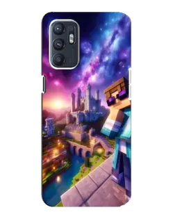 Чехол для ZTE Blade A31 Plus с картинкой «Стив и космос»