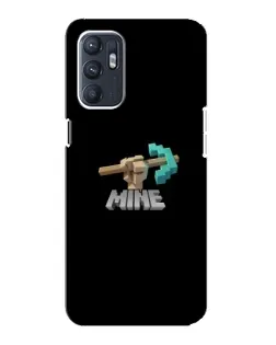 Чехол для ZTE Blade A31 Plus с картинкой «Алмазная кирка»