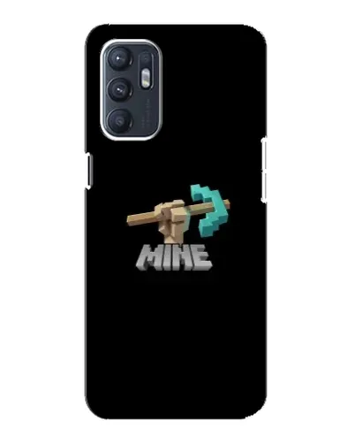 Чехол для ZTE Blade A31 Plus с картинкой «Алмазная кирка»