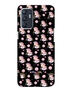 Чехол для ZTE Blade A31 Plus с картинкой «Magic Unicorn паттерн»