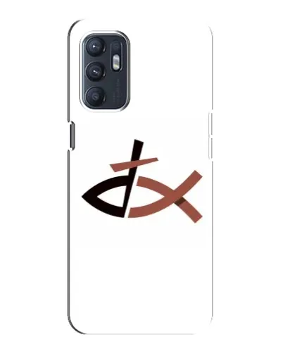 Чохол для ZTE Blade A31 Plus з картинкою «Риба та хрест»