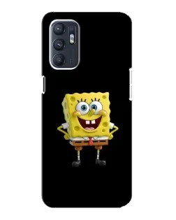 Чехол для ZTE Blade A31 Plus с картинкой «Классический Губка Боб»