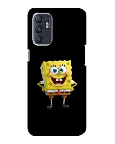 Чехол для ZTE Blade A31 Plus с картинкой «Классический Губка Боб»