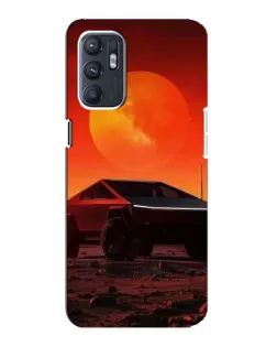 Чохол для ZTE Blade A31 Plus з картинкою «Cybertruck на Марсі»