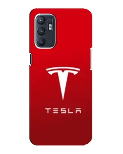 Чохол для ZTE Blade A31 Plus з картинкою «Tesla Red Classic»