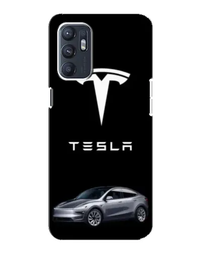 Чохол для ZTE Blade A31 Plus з картинкою «Tesla Model Y»