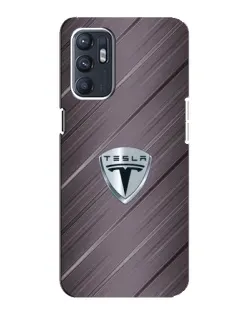 Чохол для ZTE Blade A31 Plus з картинкою «Металева текстура Tesla»