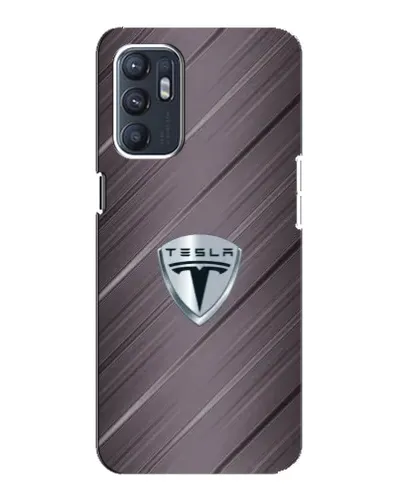 Чохол для ZTE Blade A31 Plus з картинкою «Металева текстура Tesla»