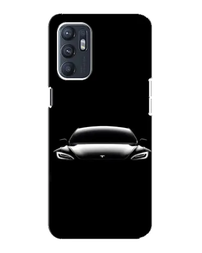 Чохол для ZTE Blade A31 Plus з картинкою «Фари Tesla Night»