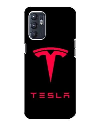 Чохол для ZTE Blade A31 Plus з картинкою «Tesla Red Logo»