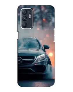 Чохол для ZTE Blade A31 Plus з картинкою «Mercedes — нічне місто»