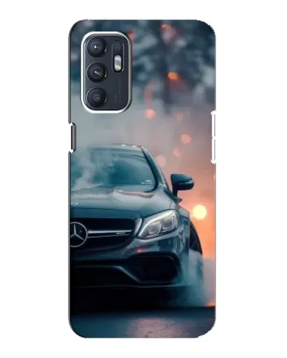 Чохол для ZTE Blade A31 Plus з картинкою «Mercedes — нічне місто»