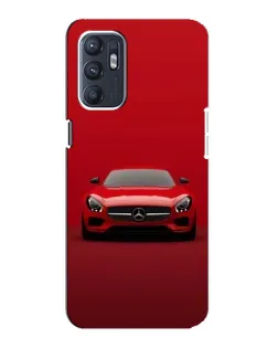 Чохол для ZTE Blade A31 Plus з картинкою «Червоний Mercedes AMG»