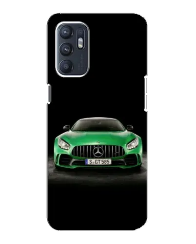 Чохол для ZTE Blade A31 Plus з картинкою «Mercedes — неоновий лого»