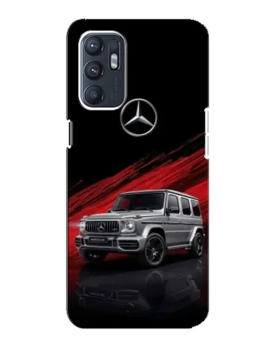 Чохол для ZTE Blade A31 Plus з картинкою «Mercedes G-Class червоний»