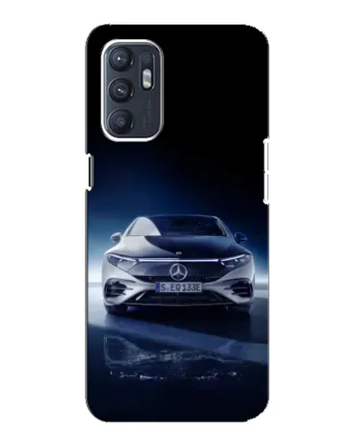 Чохол для ZTE Blade A31 Plus з картинкою «Нічний Mercedes EQ»