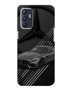 Чохол для ZTE Blade A31 Plus з картинкою «Mercedes AMG — графіка»