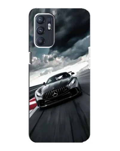 Чохол для ZTE Blade A31 Plus з картинкою «Гоночний Mercedes AMG»
